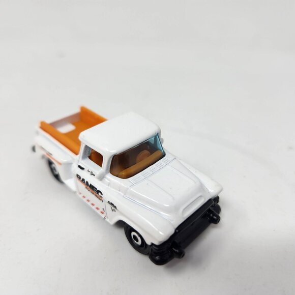 Matchbox 1957 GMC Stepside Ranec Equipment White Truck Die-Cast 1:66 Scale Model - Picture 3 of 6